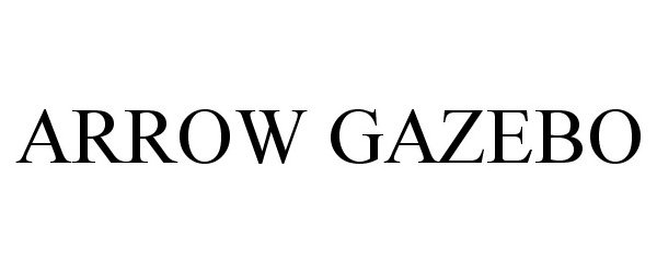 Trademark Logo ARROW GAZEBO