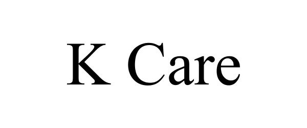Trademark Logo K CARE