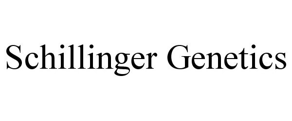  SCHILLINGER GENETICS