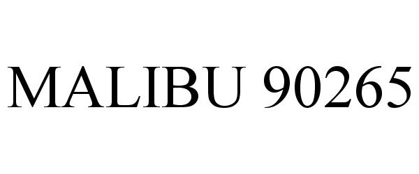 Trademark Logo MALIBU 90265