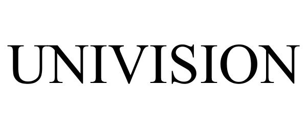 Trademark Logo UNIVISION