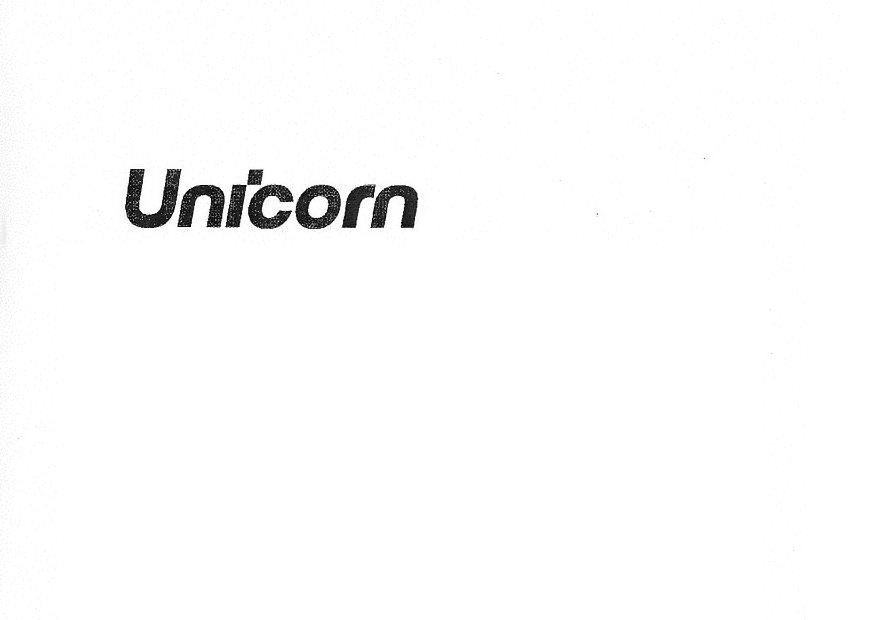 Trademark Logo UNICORN