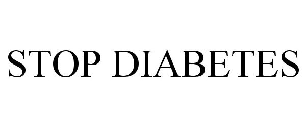  STOP DIABETES