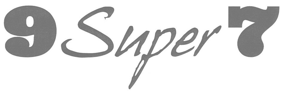Trademark Logo 9 SUPER 7
