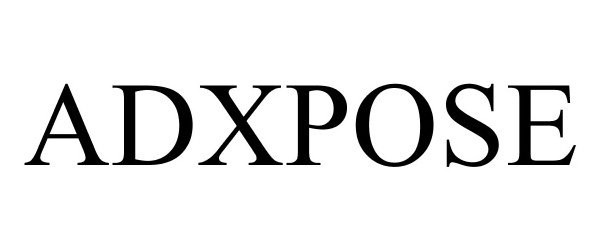 Trademark Logo ADXPOSE