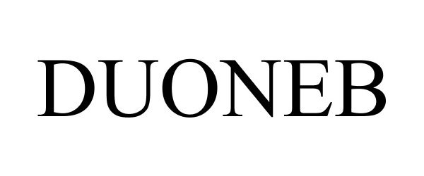 Trademark Logo DUONEB