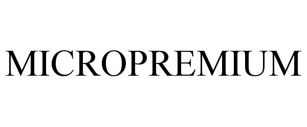 Trademark Logo MICROPREMIUM
