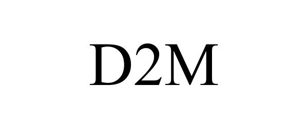 Trademark Logo D2M