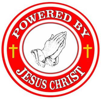 Trademark Logo POWERED BY JESUS CHRIST