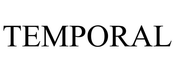Trademark Logo TEMPORAL