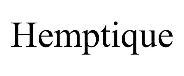 Trademark Logo HEMPTIQUE