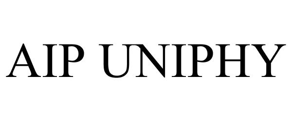 Trademark Logo AIP UNIPHY