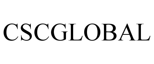 Trademark Logo CSCGLOBAL