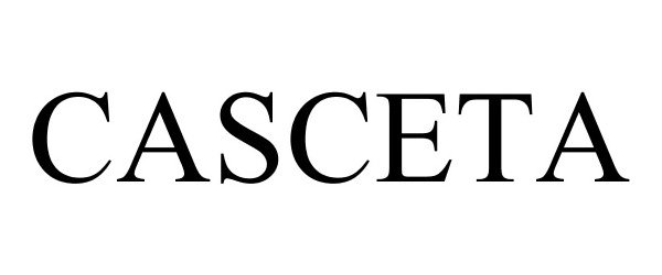 Trademark Logo CASCETA