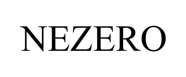 Trademark Logo NEZERO