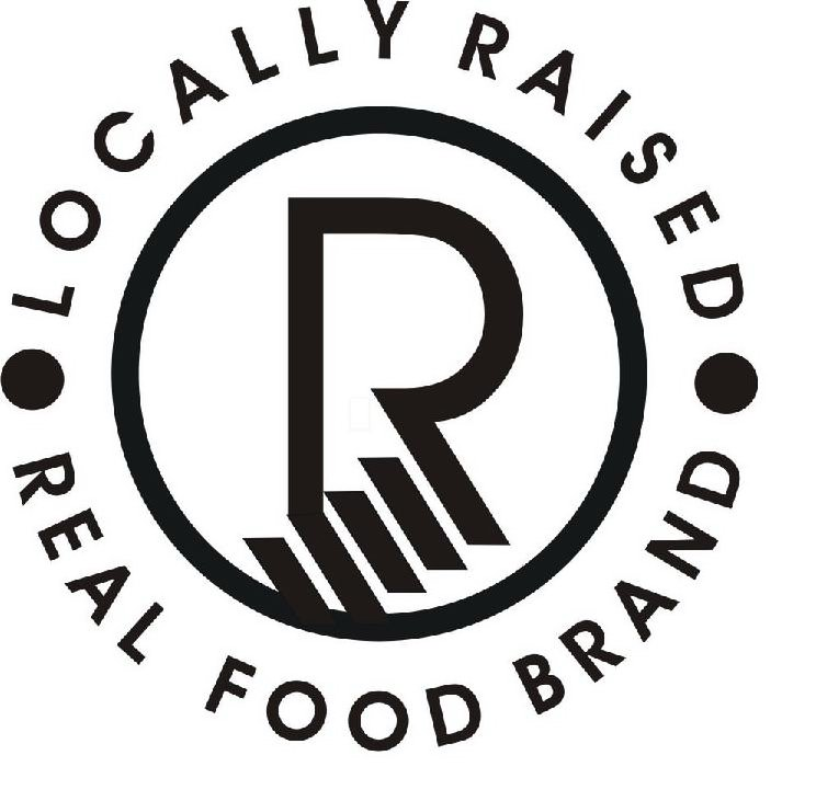  LOCALLY RAISED REAL FOOD BRAND R