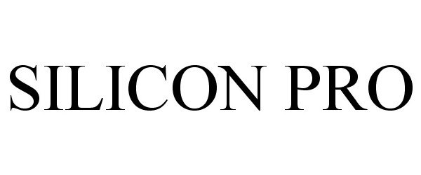 Trademark Logo SILICON PRO