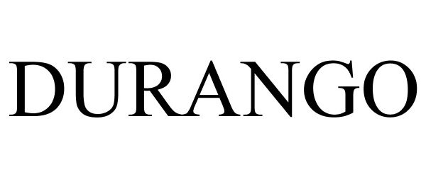 Trademark Logo DURANGO