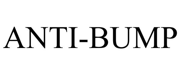 Trademark Logo ANTI-BUMP