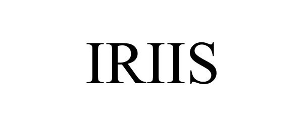 Trademark Logo IRIIS
