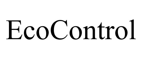 Trademark Logo ECOCONTROL