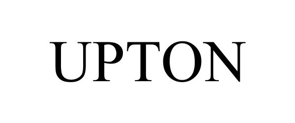 Trademark Logo UPTON