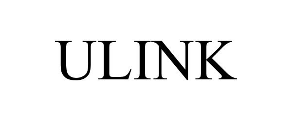 Trademark Logo ULINK