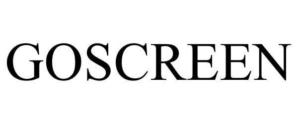 Trademark Logo GOSCREEN