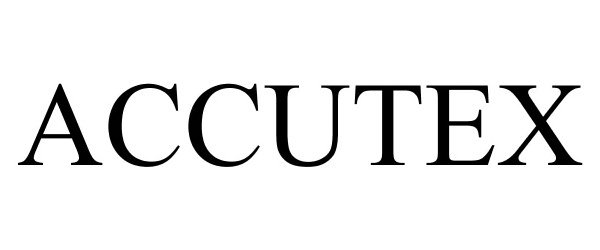 Trademark Logo ACCUTEX