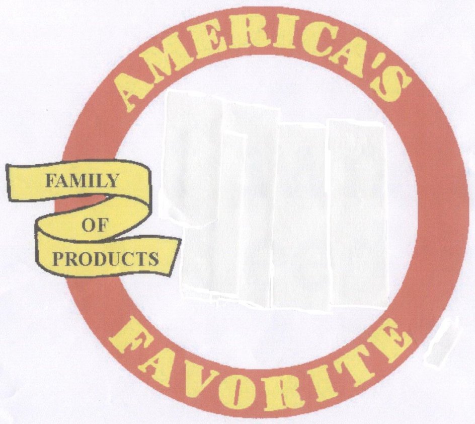  AMERICA'S FAVORITE FAMILY OF PRODUCTS