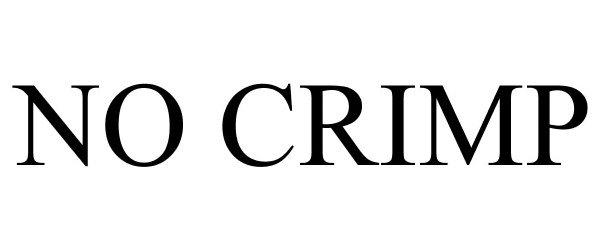 Trademark Logo NO CRIMP