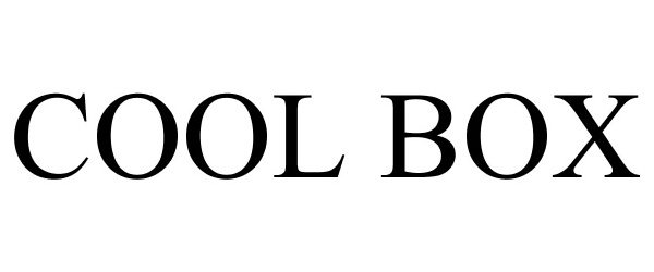Trademark Logo COOL BOX