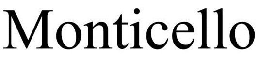 Trademark Logo MONTICELLO