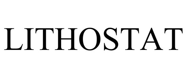 Trademark Logo LITHOSTAT