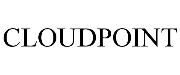 Trademark Logo CLOUDPOINT