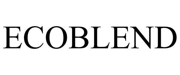 Trademark Logo ECOBLEND