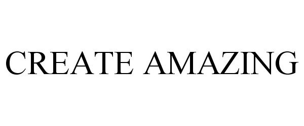  CREATE AMAZING