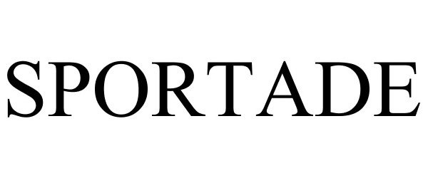 Trademark Logo SPORTADE