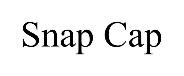 Trademark Logo SNAP CAP