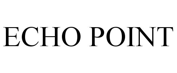 Trademark Logo ECHO POINT