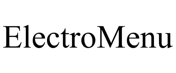 Trademark Logo ELECTROMENU
