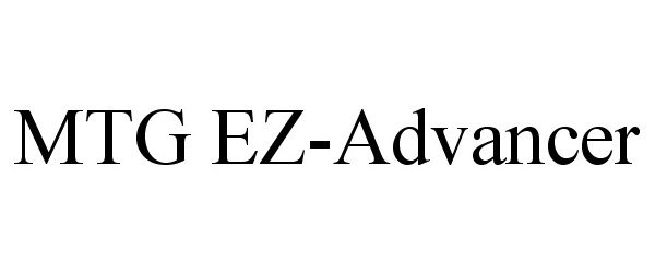 Trademark Logo MTG EZ-ADVANCER