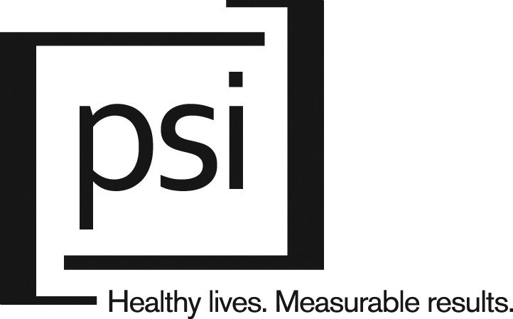 Trademark Logo PSI HEALTHY LIVES. MEASURABLE RESULTS.