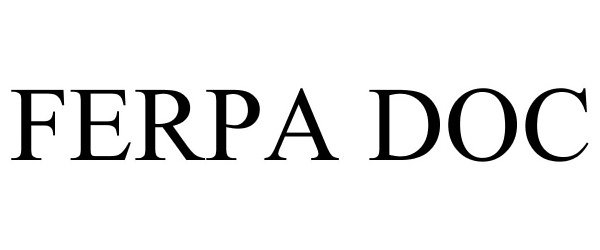 Trademark Logo FERPA DOC