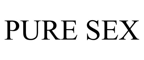 Trademark Logo PURE SEX