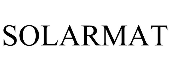 Trademark Logo SOLARMAT