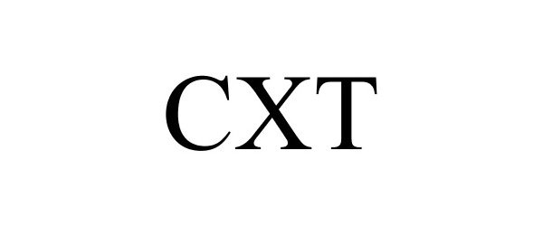 Trademark Logo CXT