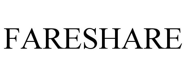 Trademark Logo FARESHARE