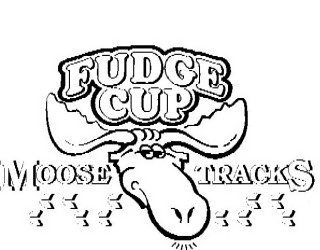 Trademark Logo FUDGE CUP MOOSE TRACKS