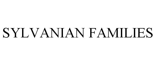 Trademark Logo SYLVANIAN FAMILIES